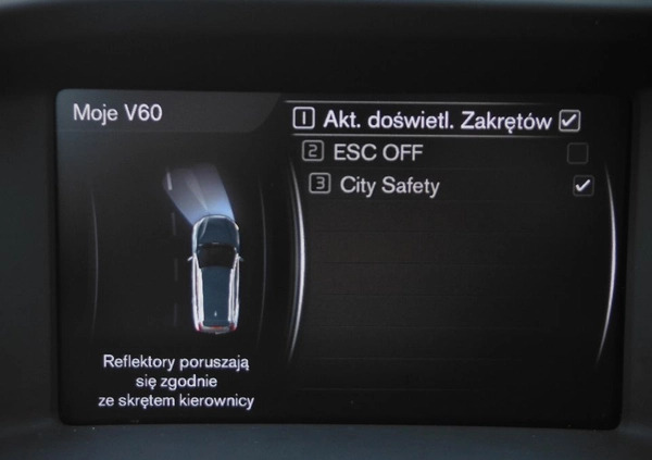 Volvo V60 Cross Country cena 73000 przebieg: 183000, rok produkcji 2017 z Dąbrowa Tarnowska małe 596